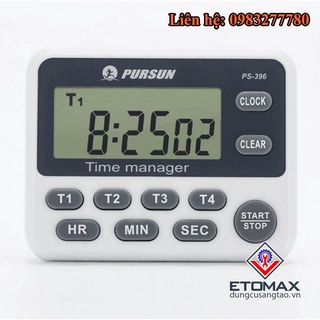 Đồng hồ bấm giờ đếm ngược điện tử 4 kênh ps-396