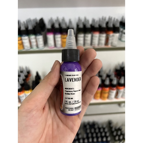 Mực xăm Eternal Ink Lavender chính hãng