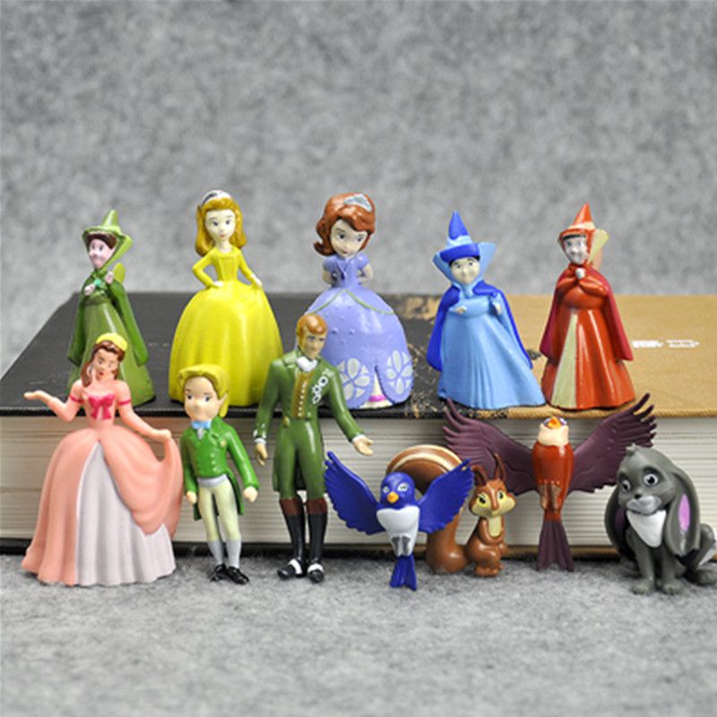 Set 12 Mô Hình Nhân Vật Phim Hoạt Hình Sofia The First Princess