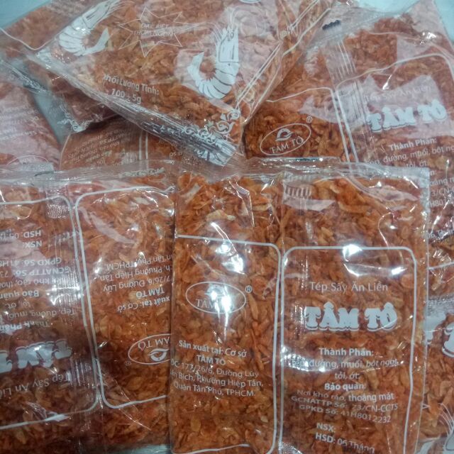 1 Bịch Tép Sấy Ăn Liền Loại Ngon 100 g