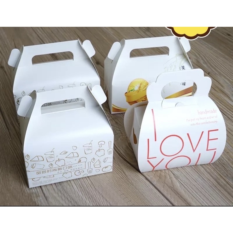 Hộp bánh quai xách 2 bánh trung thu 50gr-nhiều loại