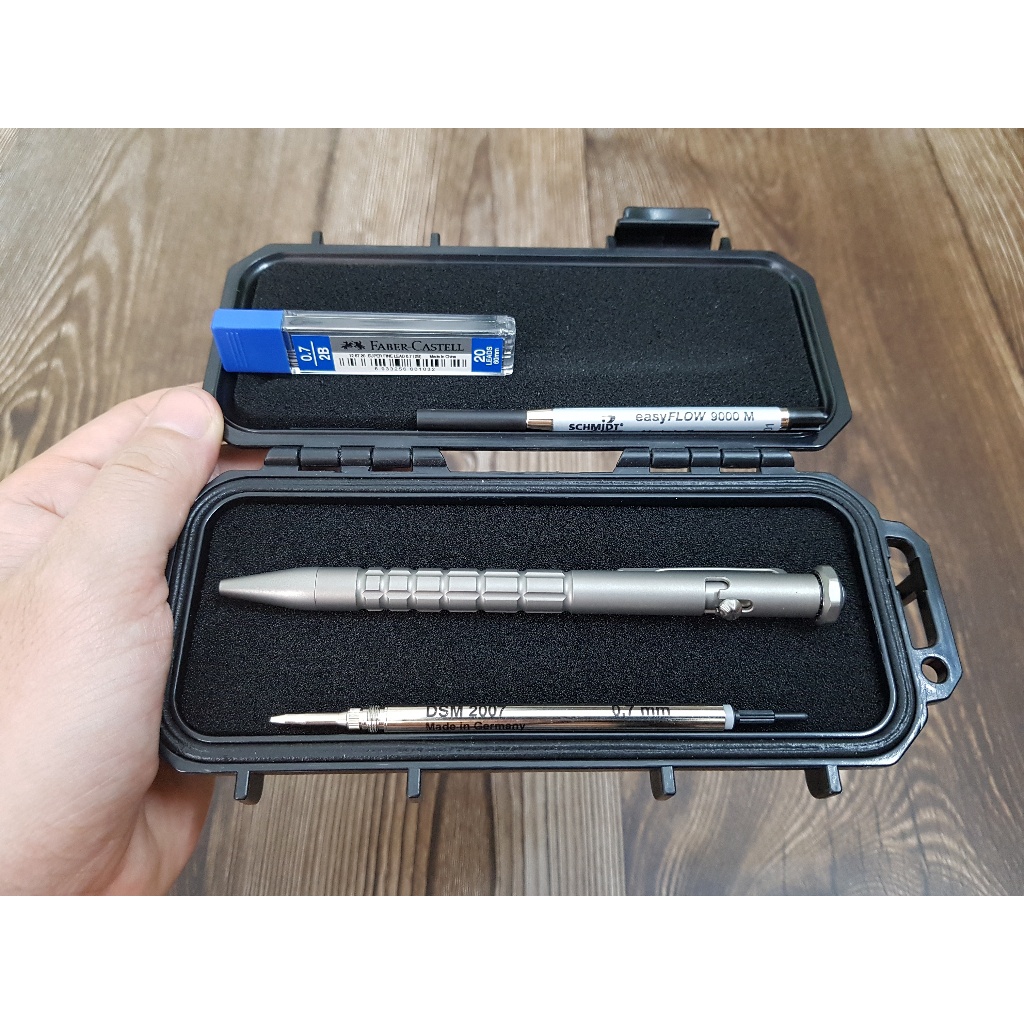 Bút titanium Tacray 2in1