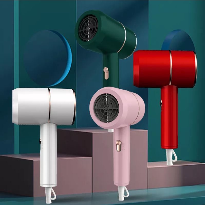 Máy sấy tóc nhiều màu công suất 800W 2 chế độ gió tặng kèm đầu sấy HAIRD RYER - QM.DD054