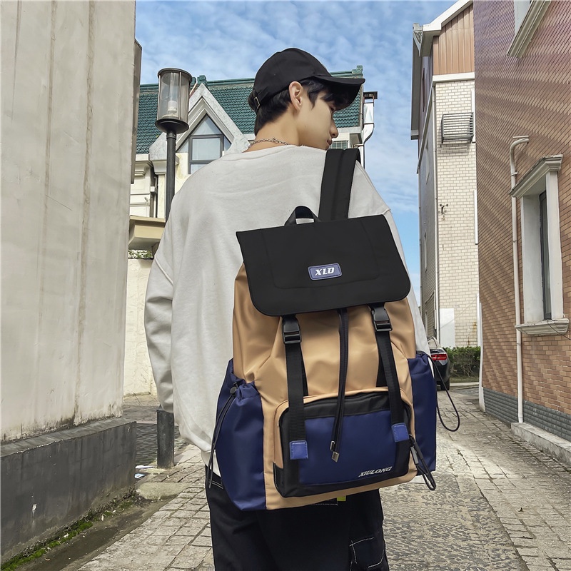 Balo nam, Balo nữ nam đi học du lịch thời trang đẹp cặp đi học cao cấp unisex đựng vừa laptop 15.6 inch hàn quốc MSP120