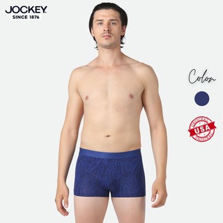 Quần Lót Nam Jockey Dáng Trunk Boxer Họa Tiết Thun Lạnh Xanh In Kháng Khuẩn Cao Cấp - J1163