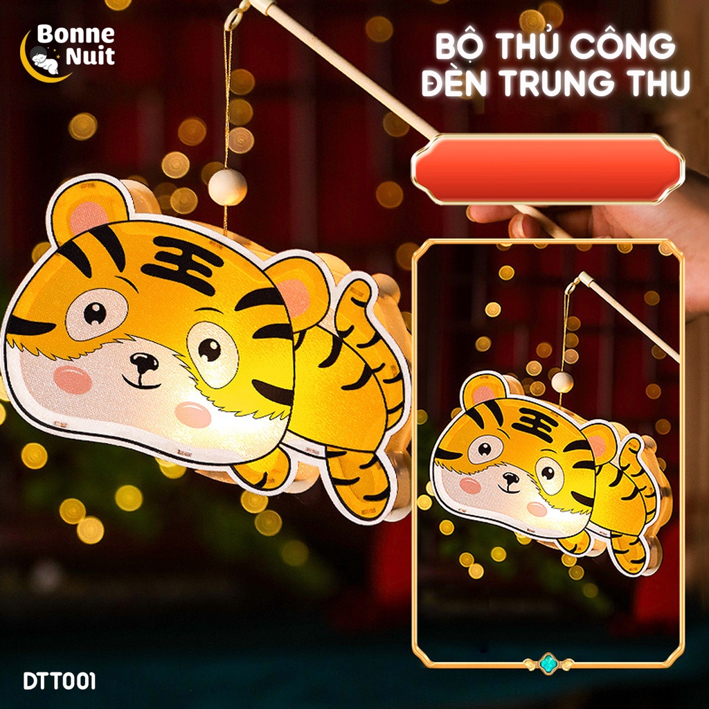 Đèn trung thu mới nhất 2022 ⭐️ Bộ thủ công làm đèn trung thu cho bé