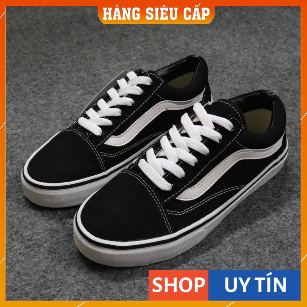 [ Hàng Loại 1 ] - Giày Thể Thao Old Skool Black + Red - Có Video Quay Thật | BigBuy360 - bigbuy360.vn