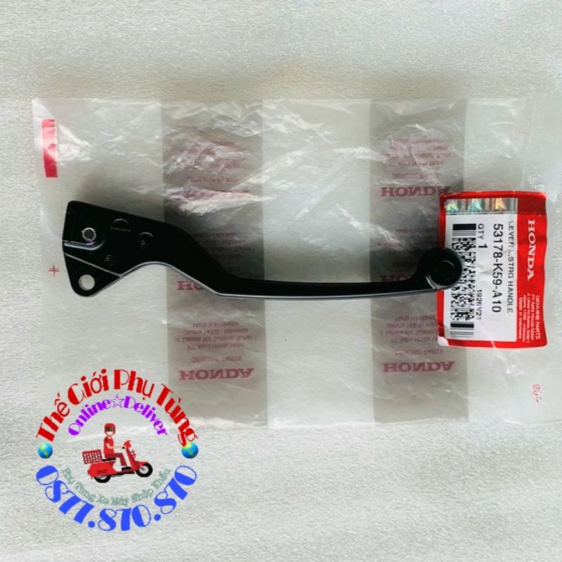 Tay thắng trái Vario - Click 2015-2017 Zin mới - 53178-K59-A10