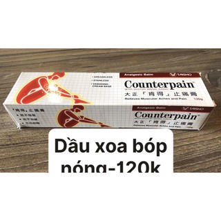 Dầu xoa bóp Counterpain Thái Lan NÓNG & LẠNH [FREE SHIP[- CHÍNH HÃNG THÁI LAN