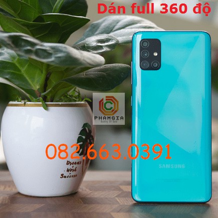 Dán PPF bóng, nhám cho Samsung A91 màn hình, mặt lưng, full lưng viền siêu bảo vệ