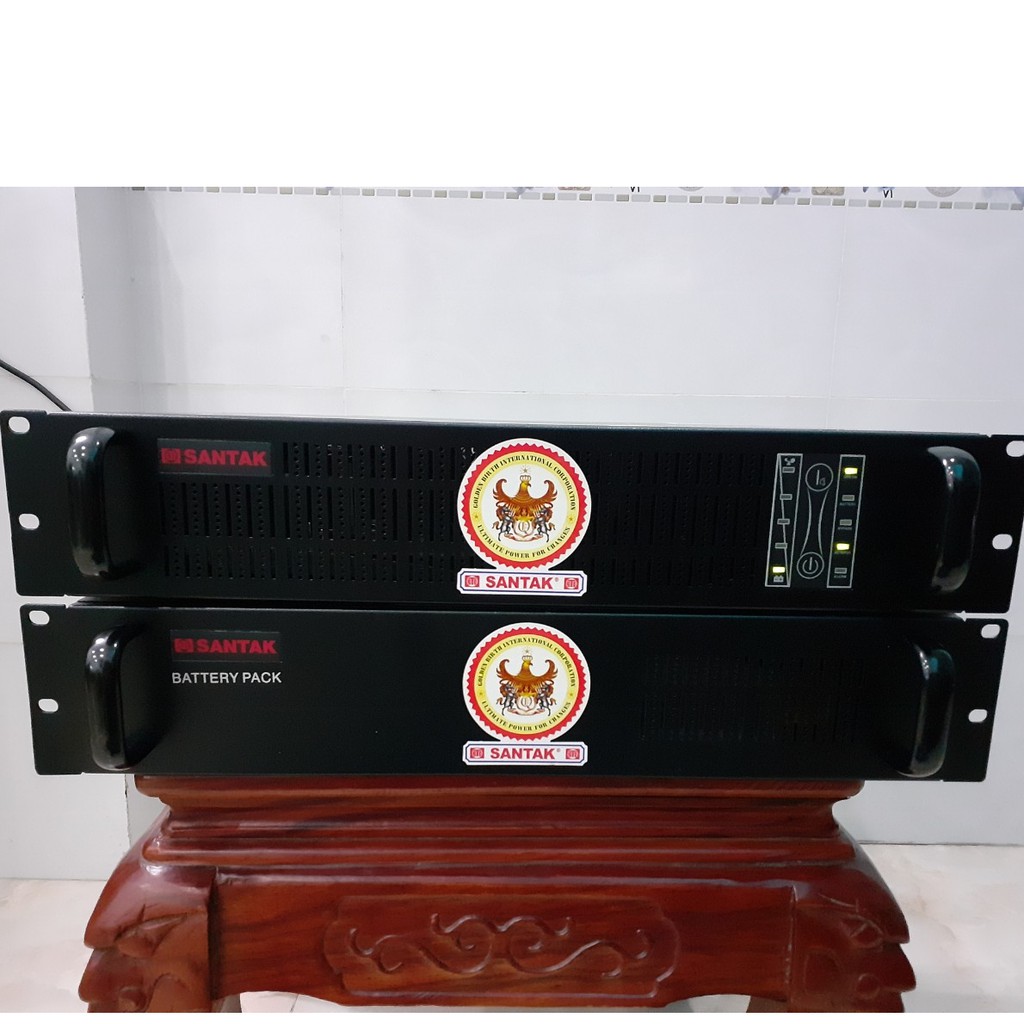 C2KR - Bộ lưu điện (UPS) SANTAK 2KVA/1.4 KW (New - BH: 12 tháng)