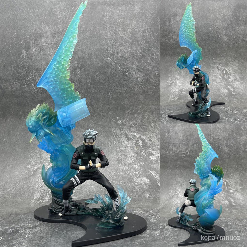 Naruto Làm Bằng Tay Ngọn Lửa Chín Đuôi Naruto Cửa Nước Suzuo Neng Kakashi Đồ Trang Trí Mô Hình Đồ Chơi