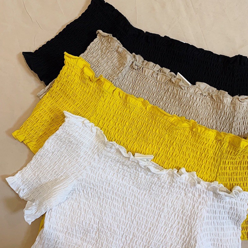 [Mã WASKT304 giảm 15% tối đa 30K đơn 99K] Áo smocking H_M xuất xịn | BigBuy360 - bigbuy360.vn