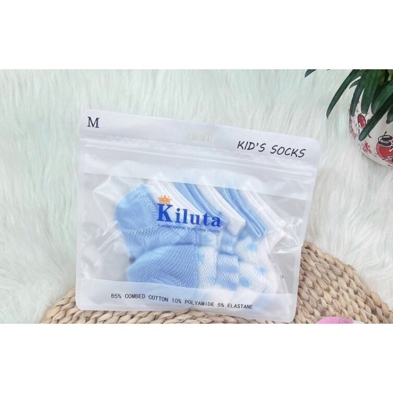 Set 5 Đôi Tất Lưới Xuất Hàn Cho Bé 0-2.5 Tuổi