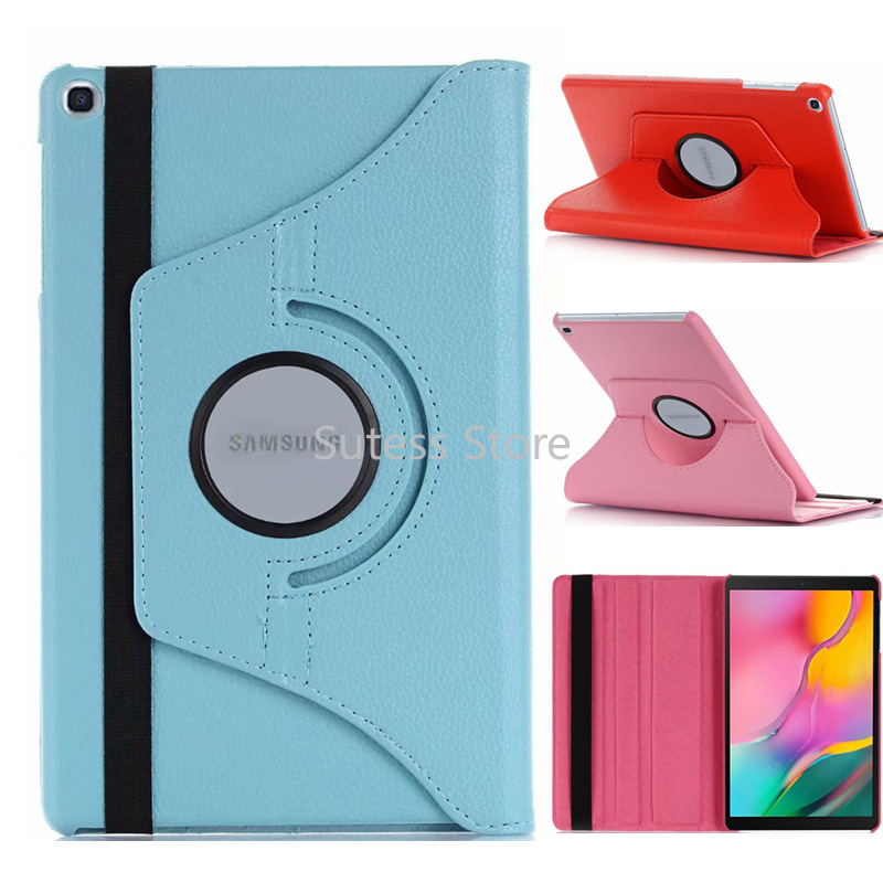 Samsung Galaxy Tab A7 2020 T500/T505 Bao da đựng máy tính bảng nắp lật có thể xoay vòng 360 | BigBuy360 - bigbuy360.vn