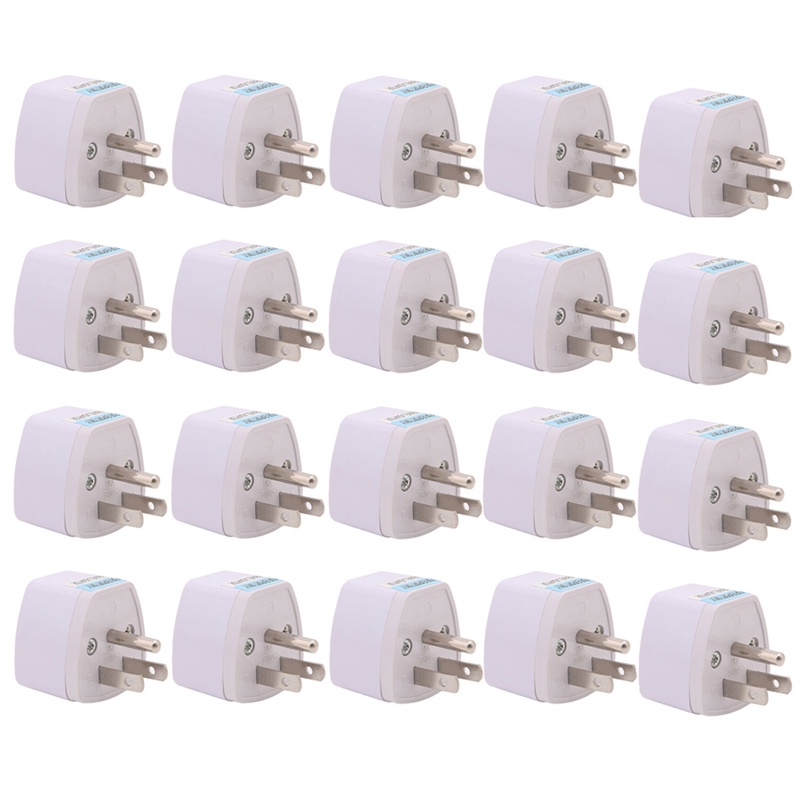 Phích Cắm Chuyển Đổi AU UK EU Sang US AC Tiện Dụng Khi Đi Du Lịch