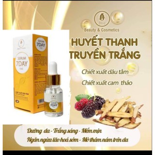 Huyết thanh truyền trắng 7day olic