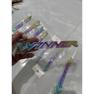 Cặp Tem logo titan xe winner
