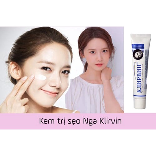 kem mờ thâm mụn klirvin nga mờ sẹo thâm sẹo lồi sẹo lõm sẹo rỗ ngừa mụn rạn da giảm thâm mắt[Tặng máy massager mặt]