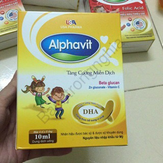 Alphavit Tăng Cường Miễn Dịch Cho Bé