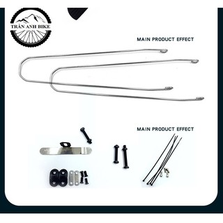 Dè chắn bùn xe đạp cao cấp dành cho vành 700c