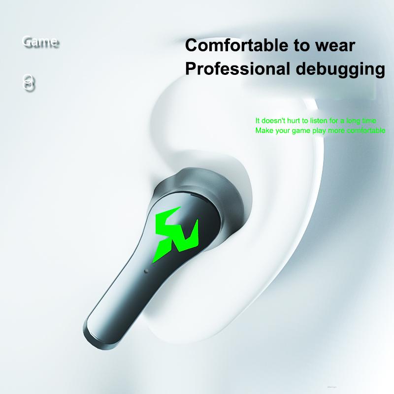 Tai Nghe Không Dây N35 TWS Bluetooth 5.2 9D Âm Thanh Vòm Có Mic Chống Ồn Dùng Chơi Game