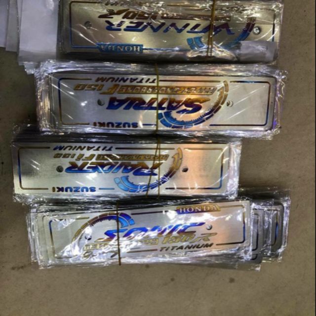 Bảng tên vario satria sonic winner titan