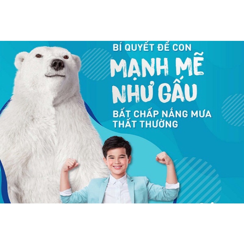 Thùng 48 hộp sữa Nestlé Gấu dâu trắng (48x180ml) date 8/2022