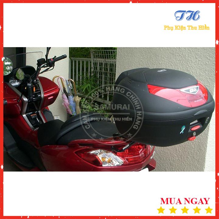 Combo Thùng Sau Givi E350N + Baga Sau Givi MV + Đế Gắn Thùng Givi MP60N Gắn Cho Xe Winner 150/X - Exciter 2009/2011/150