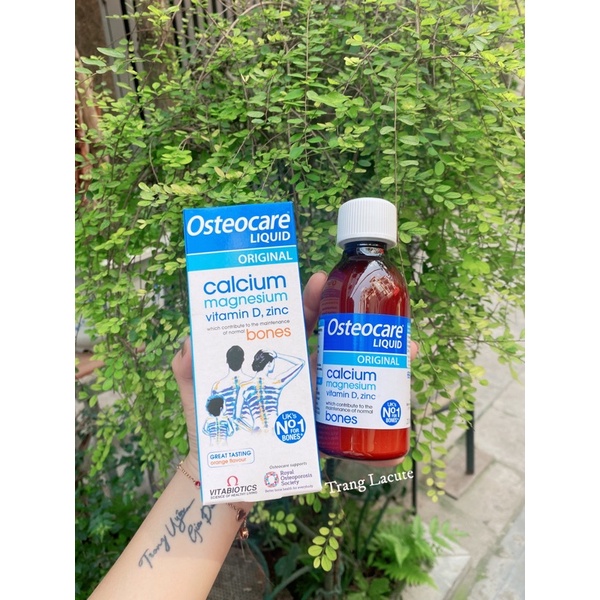 Canxi nước Osteocare cho cả nhà