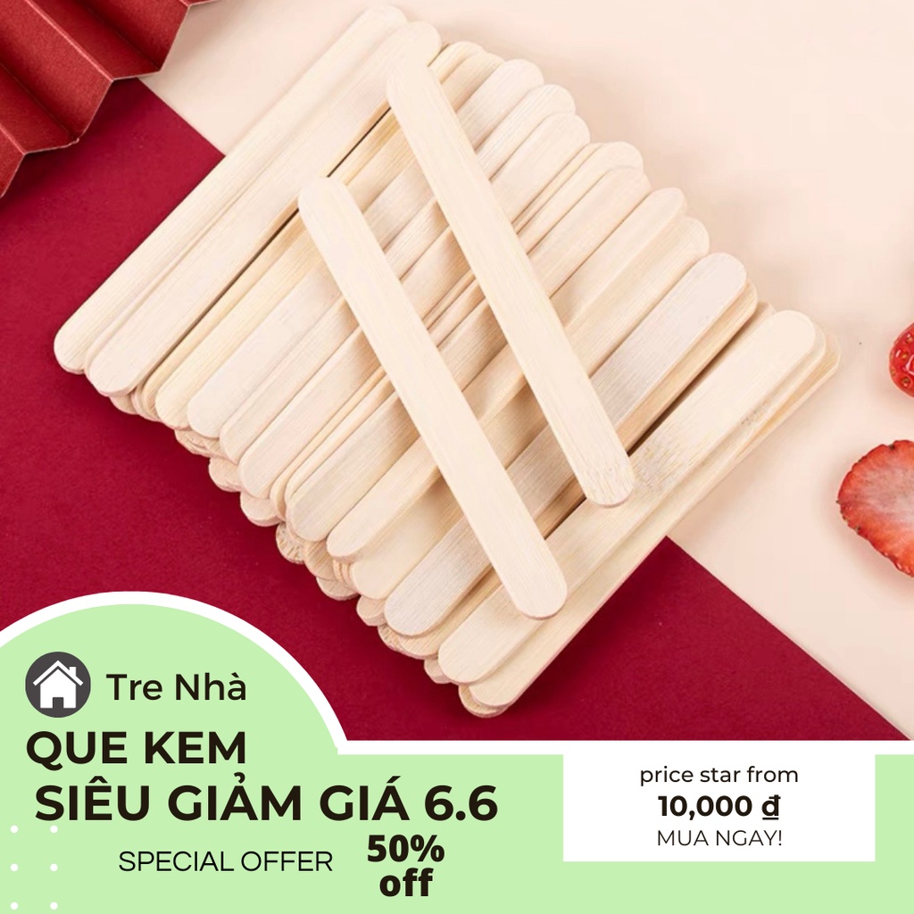 100 Que kem gỗ loại đẹp