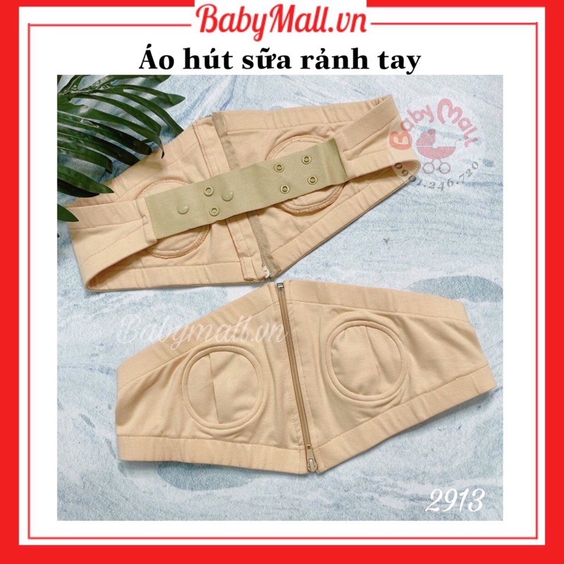 (2913) Áo hút sữa rảnh tay