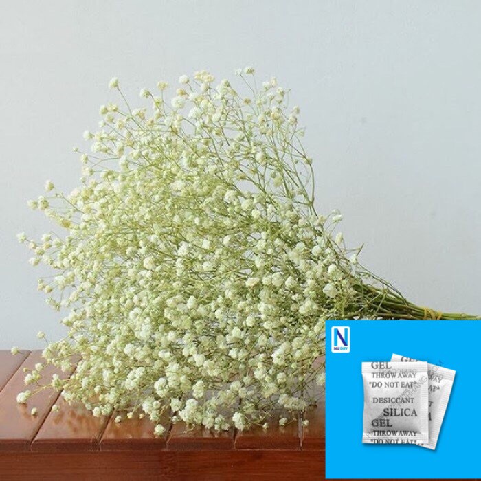 Gói Hút Ẩm  200 Gram Silicagel đóng túi 1kg - hạt hút ẩm quần áo giày dép máy ảnh nhà kho phòng ngủ NU DRY