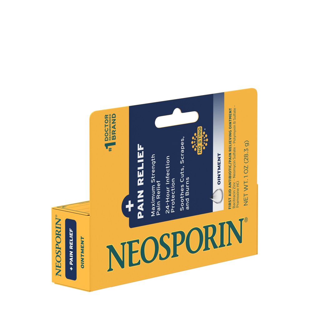 Kem mỡ kháng sinh NEOSPORIN® First Aid Maximum Strength Ointment