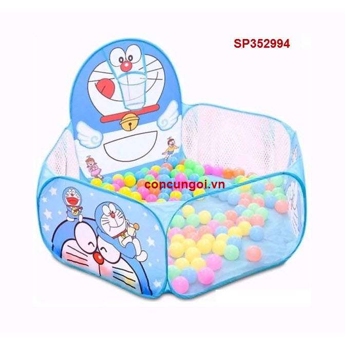 HỘP KHUNG RÀO BANH BÓNG RỔ DOREMON 50 BANH 5120D, 5251D (Hộp) - SP352994