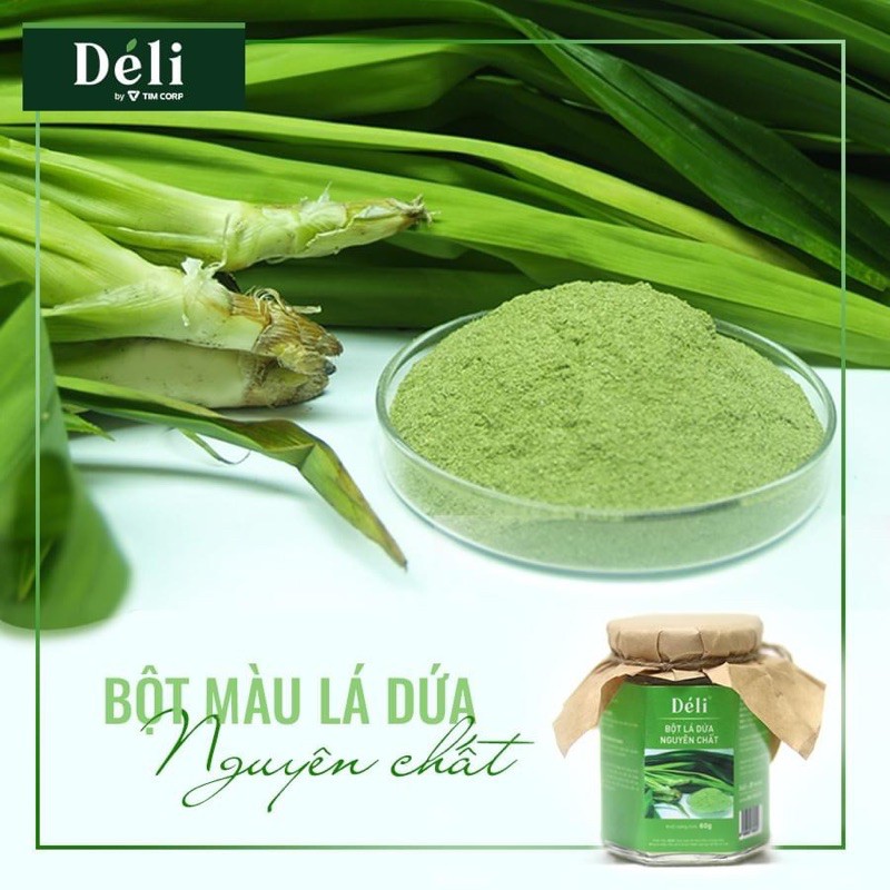 Bột Lá Dứa Deli 60 Gram
