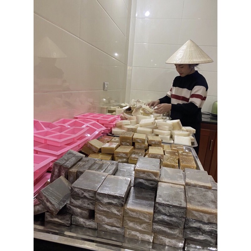 Xà bông thảo dược gạo nghệ yến mạch 100gr - Trắng da body | BigBuy360 - bigbuy360.vn