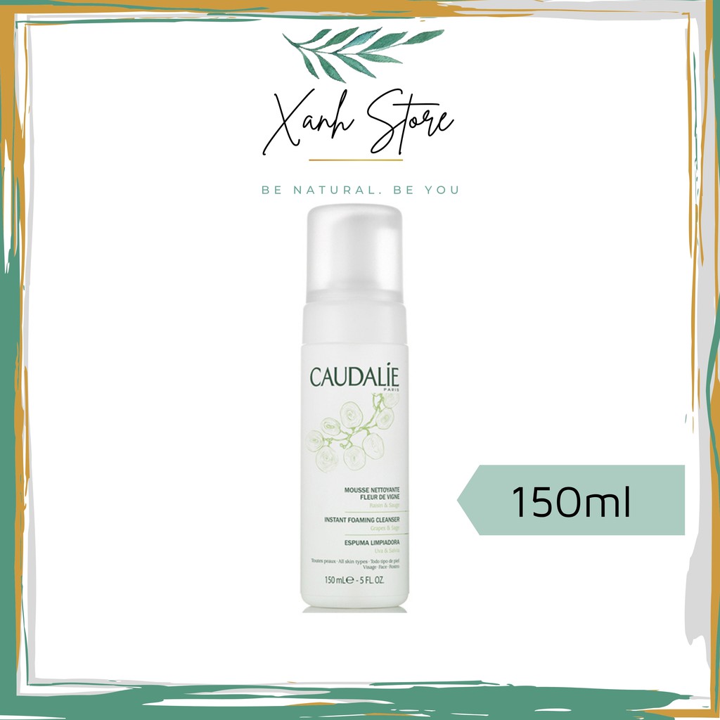 Sữa Rửa Mặt Tạo Bọt Caudalie Chiết Xuất Nho Pháp 150ml