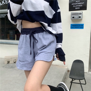 Quần Short Nữ Lưng Thun Cột Dây Cá Tính