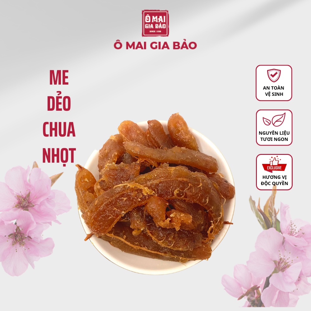 Ô Mai Xí Muội Me Dẻo Cay Chua Ngọt Gia Truyền