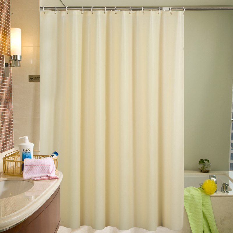 Rèm Che Bồn Tắm Bằng Nhựa Peva Trong Suốt Chống Thấm Nước