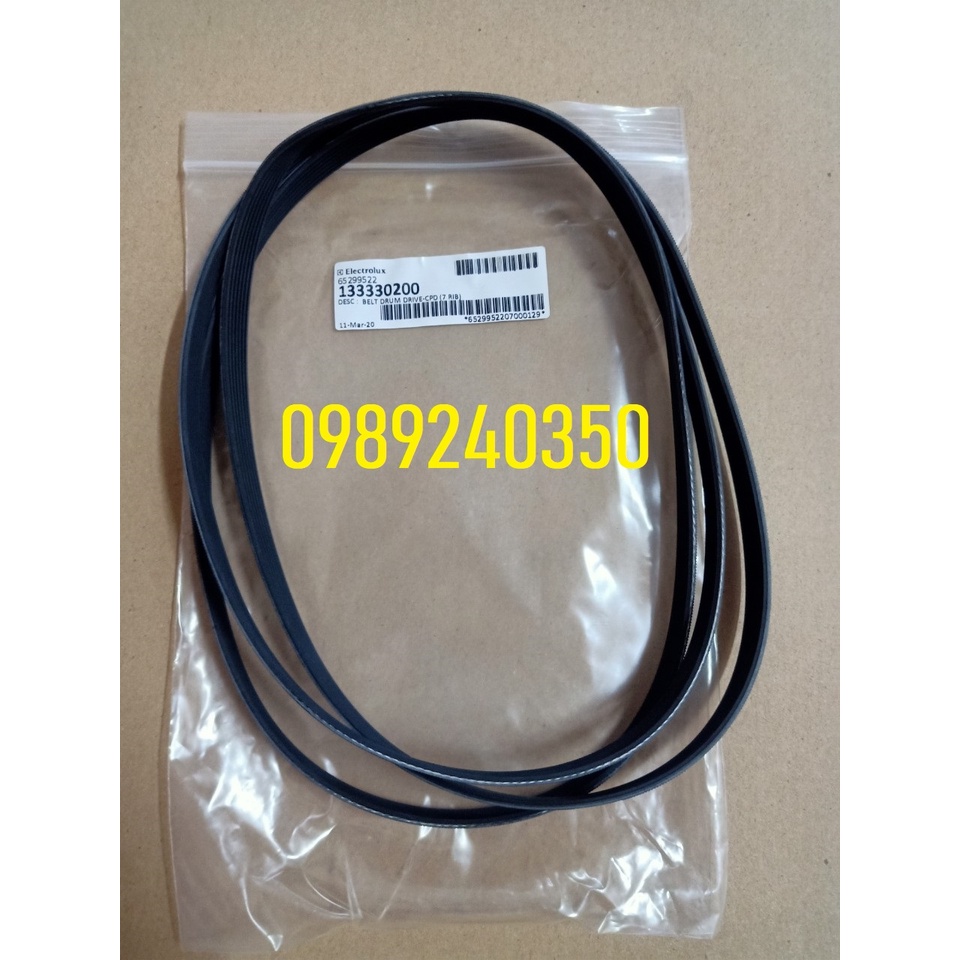 Dây curoa, dây đai máy sấy Electrolux EDV 605/ 705/ 6051/ 7051/ 6552/ 7552 chính hãng