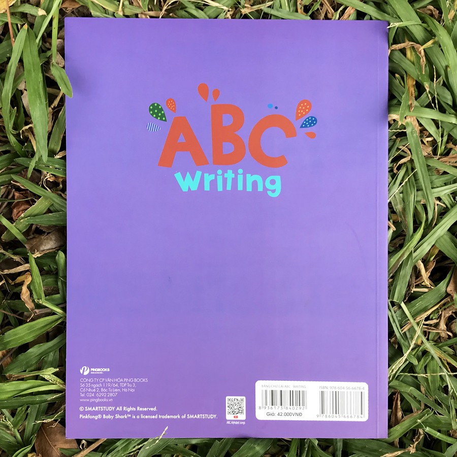 Sách - Bảng Chữ Cái ABC - Writing (Dành cho trẻ 3-6 tuổi)