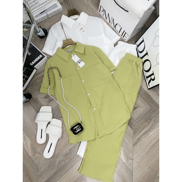 [ 𝐅𝐑𝐄𝐄 𝐒𝐇𝐈𝐏 ] SÉT BỘ BASIC TRƠN SƠ MI MIX QUẦN ỐNG SƠ SIÊU ĐẸP VẢI ĐŨI SỐP