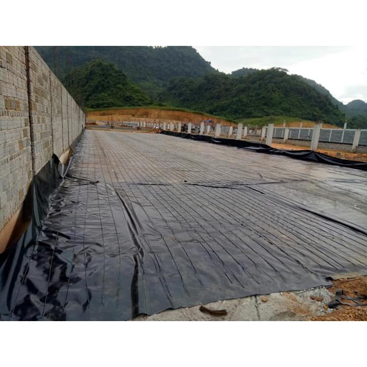 Bạt nhựa HDPE 0.3mm-k3-50m-150mv-47kg lót ao hồ-cty suncogroup việt nam