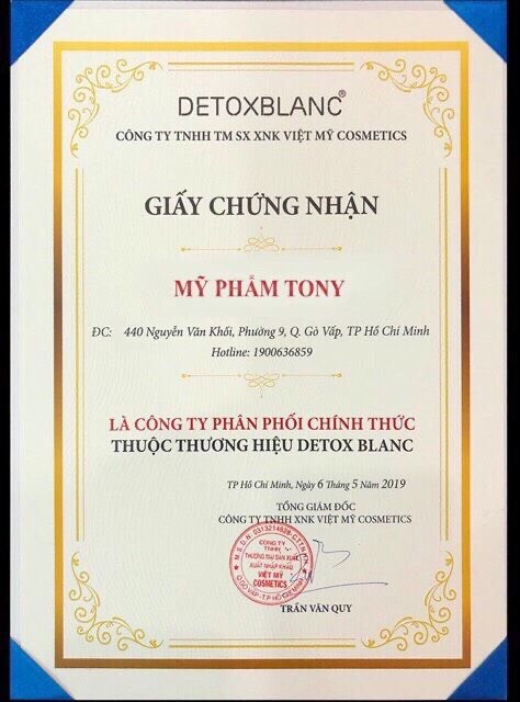 Mặt Nạ Thải Độc Trắng Da DETOX BLANC ( Cam Kết Chính Hãng) | BigBuy360 - bigbuy360.vn