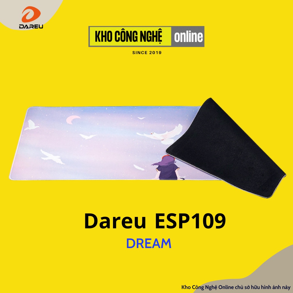 Bàn di chuột | Tấm lót chuột DAREU ESP109 PINK / DREAM / SWALLOW