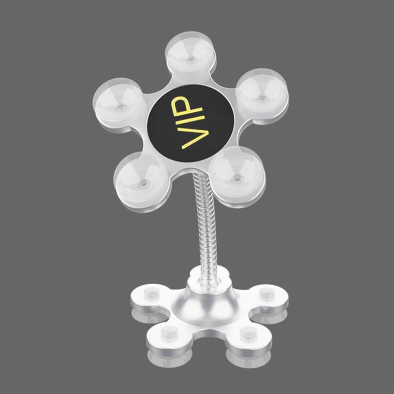 Giá Đỡ Điện Thoại Hình Cánh Hoa Có Giác Hút Gắn Lỗ Thông Gió Xe Hơi