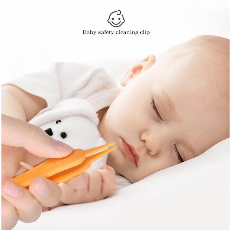 Kẹp Vệ Sinh Tai Mũi Tròn An Toàn Cho Bé