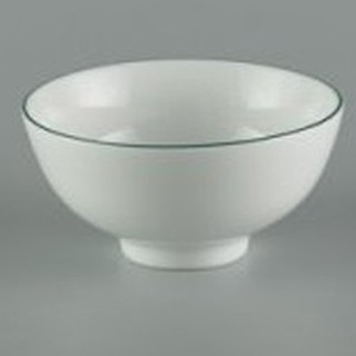 Bộ Hộp 10 Chén Cơm Sứ 11.5 Jasmine Chỉ Xanh Lá, Minh Long I